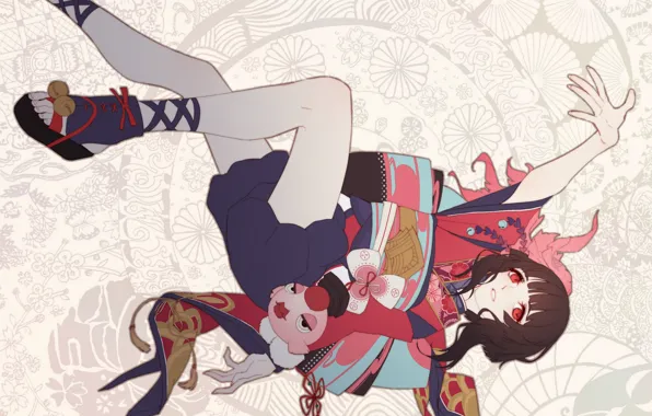 Girl, fish, Onmyouji