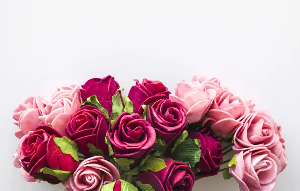 Flowers, roses, pink, pink, flowers, beautiful, romantic, roses