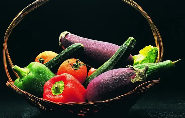 Picture macro, Fruit, basket