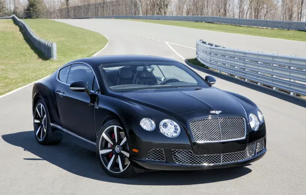 Machine, Wallpaper, Bentley, car, the front, handsome, Continental GT Speed, The Le Mans Edition