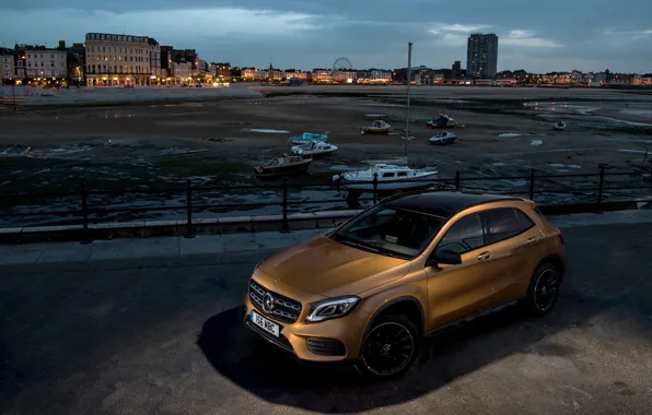 Picture Mercedes-Benz, the evening, GLA, 4MATIC, 220d, AMG Line