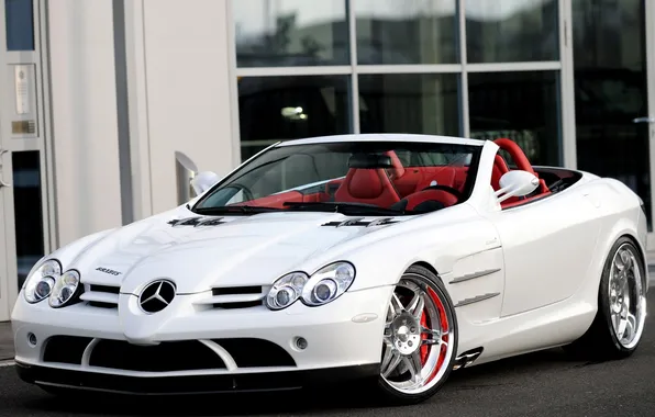 Picture Mercedes-Benz, convertible, Brabus, SLR McLaren