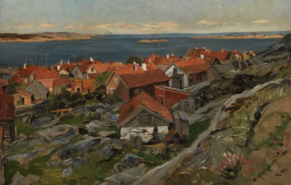 1880, Gerhard Munte, Gerhard Munthe, Gerhard Peter Franz Munte, National gallery ( Norway ), National …