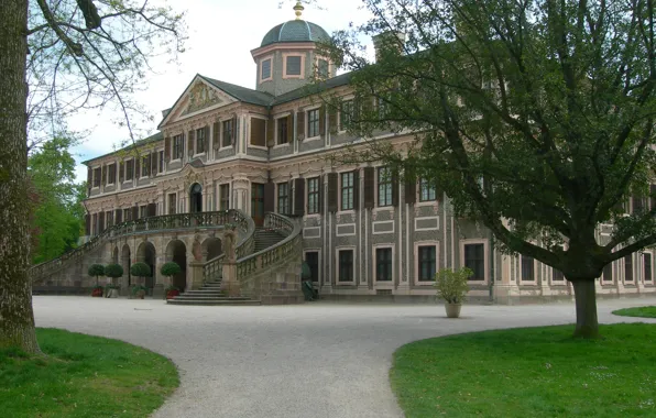 Germany, architecture, Germany, architecture, Palace Favorite, Rastatt, Rastatt, Schloss Favorite