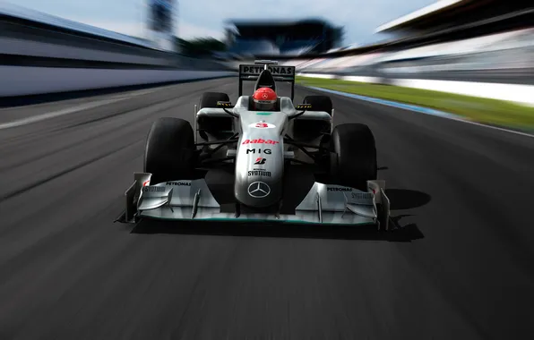 Picture speed, mercedes, F-1