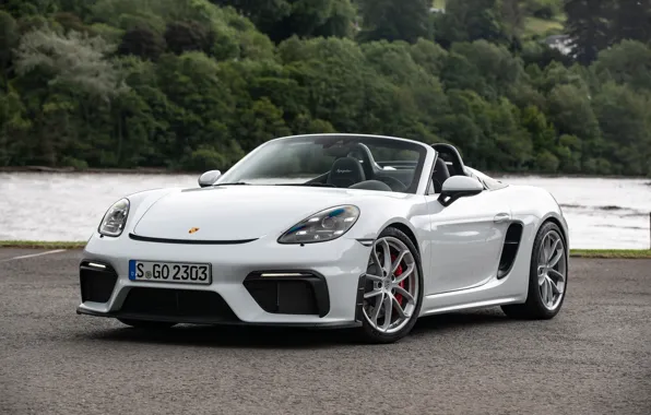 Porsche, River, Lights, Spyder, Porsche 718, 2019, Porsche 718 ( 982 ) Spyder