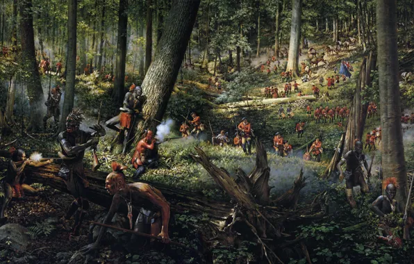 Picture picture, painting, painting, Robert Griffing, First Draft