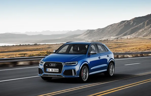 Blue, Audi, Audi, crossover