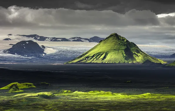 Highlands, Iceland, Volcano