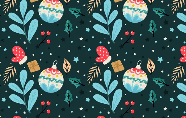 Picture background, balls, toys, texture, Stars, Leaves