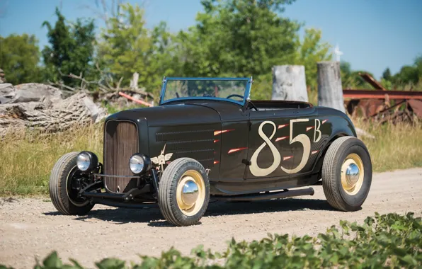 Roadster, Ford, Hot Rod, 1932, Hot rod, Hi-Boy