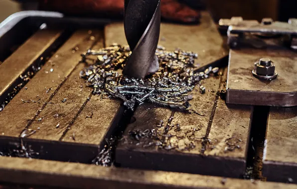 Metal, hole, bit, drill