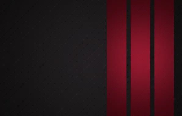 Red, abstraction, strip, creative, background, creative minimalism, red stripes, Wallpaper 1920x1080