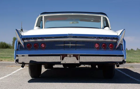 Picture 1960, rear view, Convertible, Lincoln Continental, Mark V