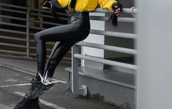 Latex, Asian, Model, Woman, Shoes, Outdoor, Cosplay, Riling