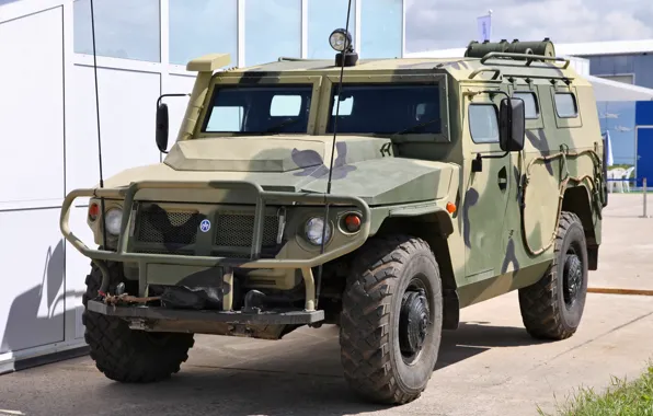 Picture armored car, Russian, GAZ-233114, Tiger M