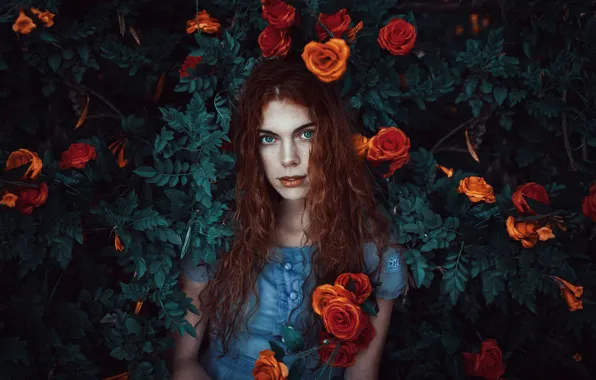 Flowers, freckles, sponge, Sara