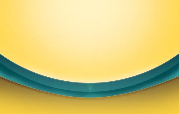 Yellow, background, strip, Blik, the volume, turquoise