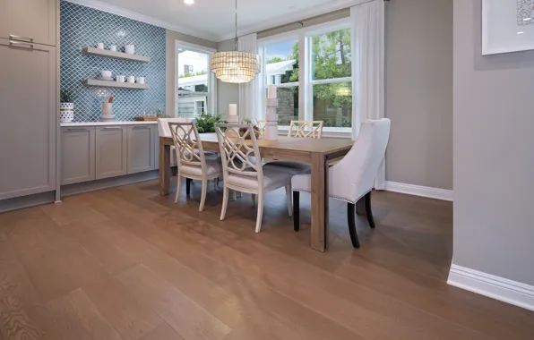 Design, table, furniture, chairs, interior, kitchen, chandelier