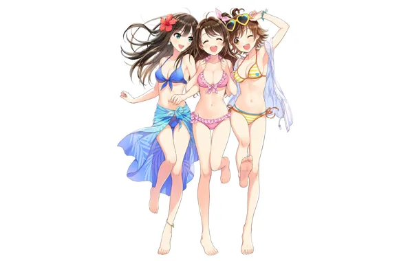 Idolmaster, shibuya rin, idolmaster cinderella girls, morikura in, honda my, shimamura uzs want