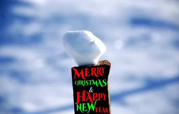 Christmas, Snow, Holiday, New year