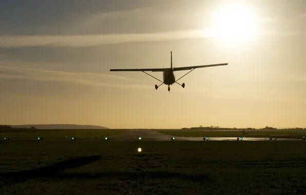 Aviation, the plane, the airfield
