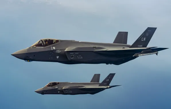 UNITED STATES AIR FORCE, fighter-bomber, Lightning II, Lockheed Martin, F-35A