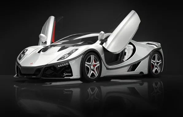 Supercar, Lambo doors, 2015, GTA Spano, butterfly doors