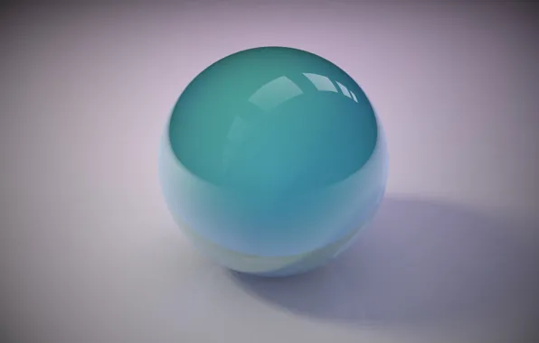 Reflection, Ball, Blik