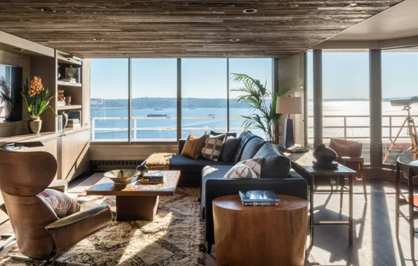 Design, style, interior, vintage, living room, cozy, dining room, NONAGON style