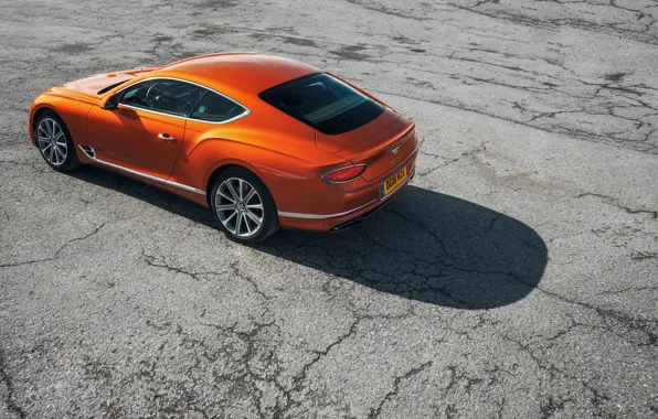 Bentley, Continental GT, rear view, 2018