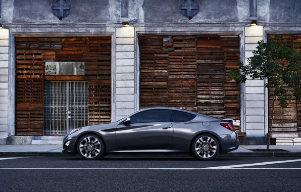 The city, coupe, Hyundai, Coupe, Genesis