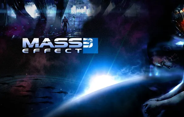 Space, fiction, Shepard, Mass Effect 3