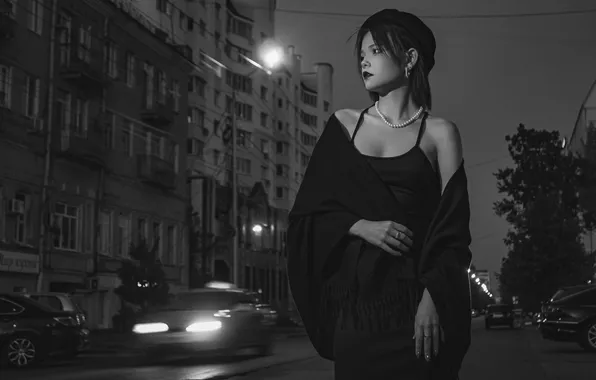 Girl, sweetheart, model, brunette, Wallpaper, Portrait, Beads, Piercing