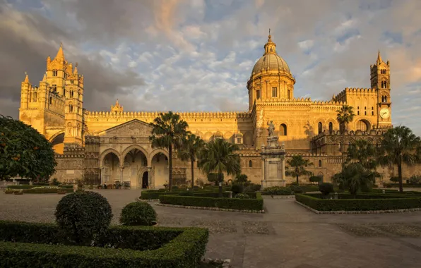 Italy, Cathedral, Duomo, Palermo