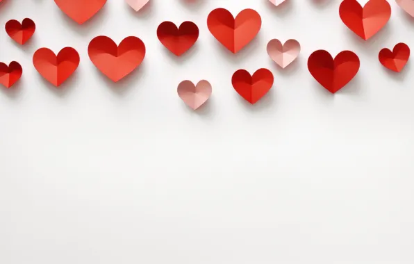 Love, holiday, heart, heart, hearts, white background, heart, congratulations