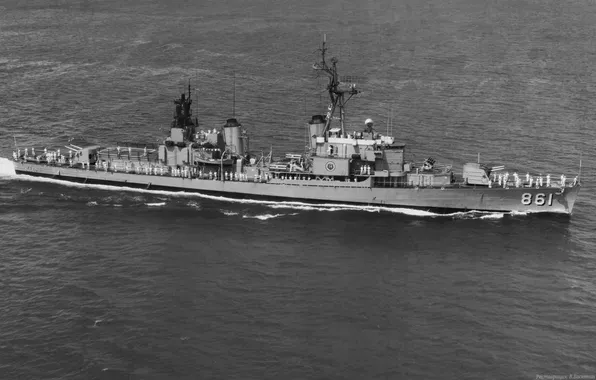Destroyer, US NAVY, DD-861, USS Harwood