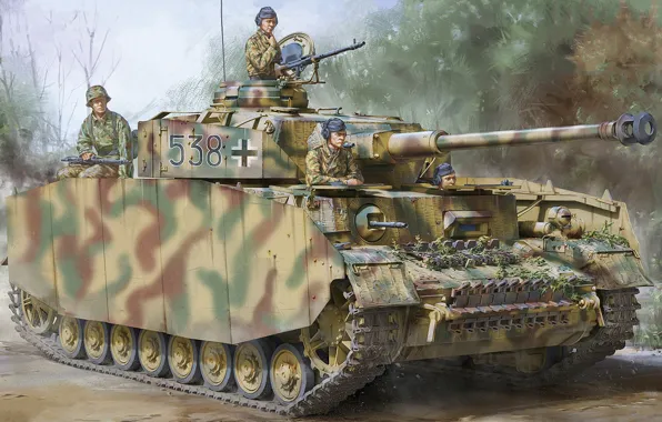Germany, tank, jason, average, Pz.Kpfw. IV Ausf. H, the Waffen-SS, Waffen SS