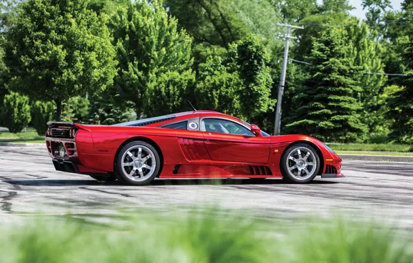 Greens, Saleen, Drives, Supercar, 2005, Twin Turbo, Saleen S7 Twin Turbo
