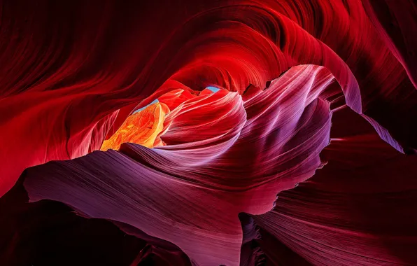 AZ, gorge, USA, antelope canyon