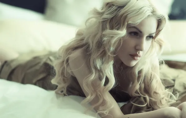 Girl, pose, background