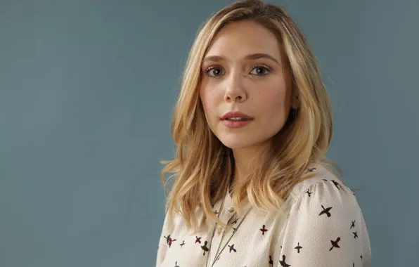 Picture look, pose, actress, hair, Elizabeth Olsen, Elizabeth Olsen
