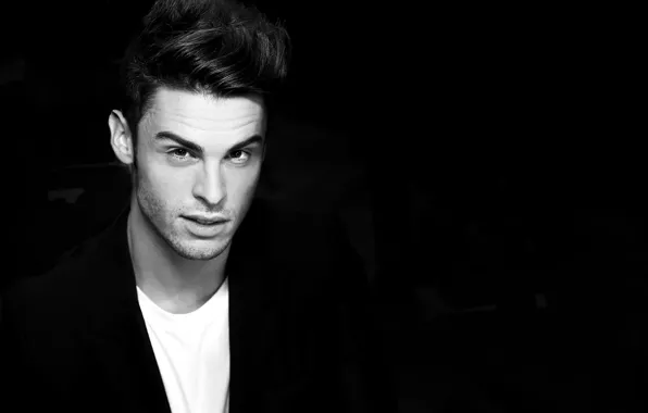 Model, Coca Cola Light, the face of the male line of Chanel, French singer, Baptiste …