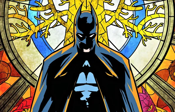 Batman: The Dark Knight popular Stained Glass