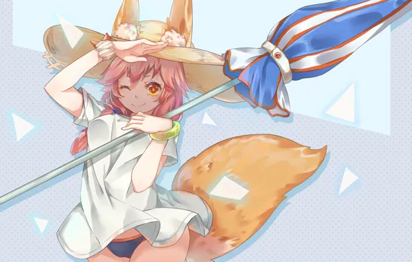 Girl, Umbrella, Fate / Grand Order, The destiny of a great campaign