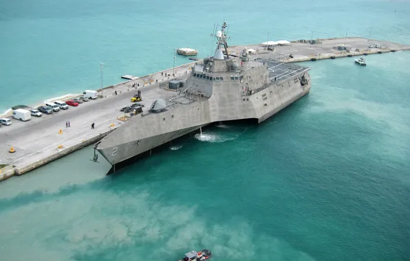 USA, combat, Independence, The ship&quot;LCS&quot;, Littoral ship