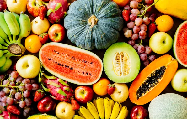 Picture fruit, a lot, cuts
