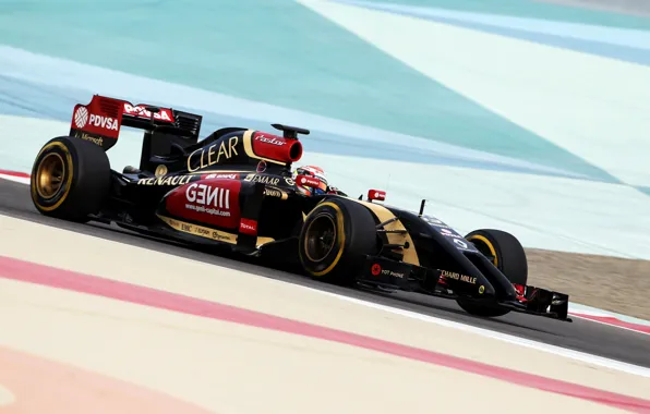 Picture Formula 1, Lotus F1 team, E22, Pastor Maldonado