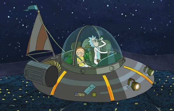 Cartoon, the series, the animated series, Rick and Morty, Rick and Morty