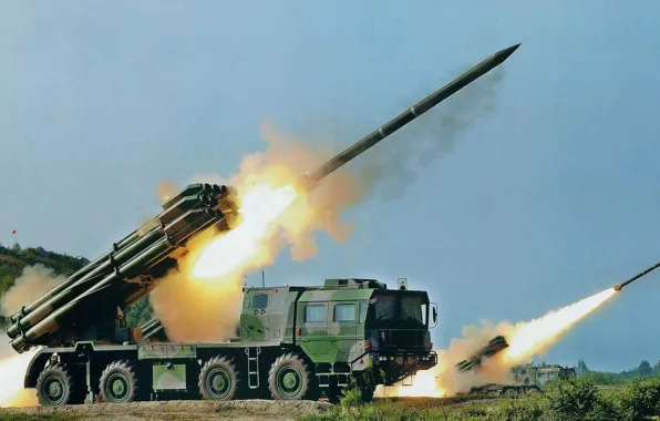 Picture Army, Missiles, Russia, Tornado, System, MLRS, Exercises, Shells